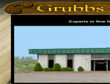 Tablet Screenshot of grubbswoodworks.com